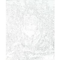 Картина по номерам Феникс+ Кот в сакуре 67932