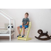 Растущий стул Millwood Вырастайка Eco Prime (лимонный)