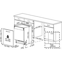 Встраиваемая посудомоечная машина Hotpoint-Ariston HI 4D66 DW