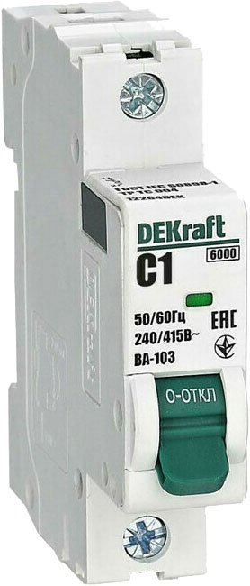 

Выключатель автоматический DEKraft 12264DEK