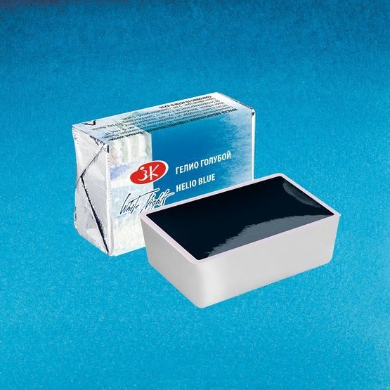 

Акварельная краска Невская палитра Белые ночи 1911596 (596 гелио голубой)