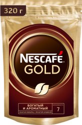 Gold растворимый 320 г (пакет)