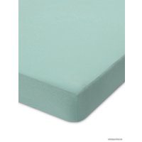Простыня Мерцана Простыня на резинке 200x200x25 (трикотаж, морской)