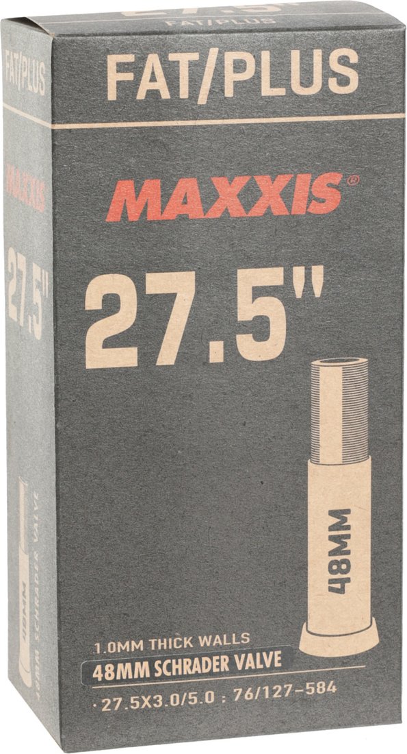 

Велокамера Maxxis Fat/Plus 27.5x3.0/5.0 LSV48 EIB00140300