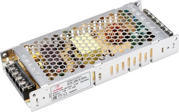 

Блок питания Arlight HTS-200-5-Slim 020991