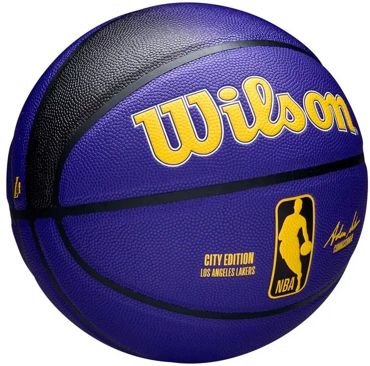 

Баскетбольный мяч Wilson NBA Team City Collector LA Lakers WZ4033814XB7 (7 размер)