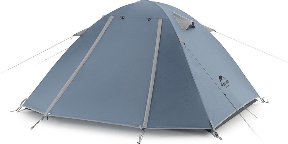 

Кемпинговая палатка Naturehike P-Series NH18Z033-P 210T/65D (серый/голубой)