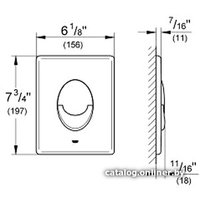 Панель смыва Grohe Skate Air 38505000 (хром) в Бресте