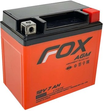 Мотоциклетный аккумулятор Fox 1207.2 YTZ7S (7 А·ч)