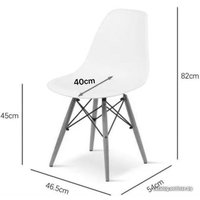 Стул LoftyHome Acacia VC1001W-B-2 (черный)