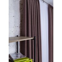 Комплект штор Модный текстиль 112MT391015 (250x150, 2шт, сиреневый)