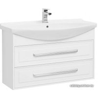  Aquanet Тумба Остин 105 00212638 с умывальником Стиль 105 (белый)