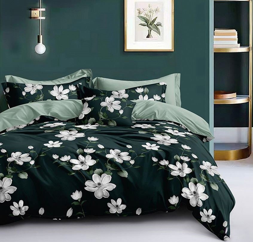 

Постельное белье Реноме Семейный Оливковая коллекция УУ 2443 (поплин)