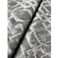 Ковер для жилой комнаты Sahan Alvita 7850D-S-D-GREY-GREY-OVAL K25 (2x3)