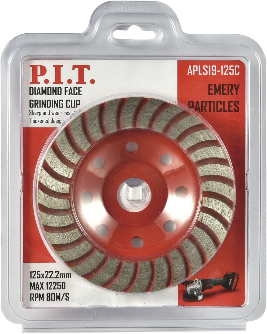 

Алмазная чашка P.I.T. APLS19-125C