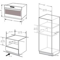 Электрический духовой шкаф Samsung FQ215G002