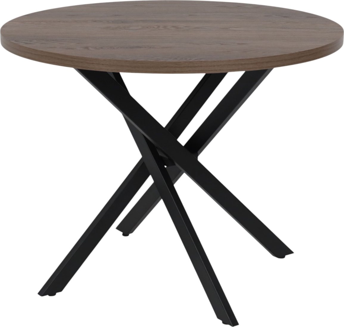 

Кухонный стол Аврора Рига D950 (дуб гудзон шоколадный/черный)