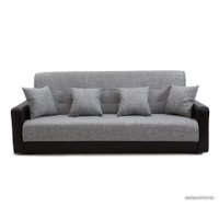 Диван Луховицкая Мебельная Фабрика Лондон (рогожка серая, боннель)