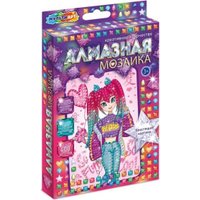 Алмазная мозаика  MultiArt Аниме девочка AM10X15-ANIM