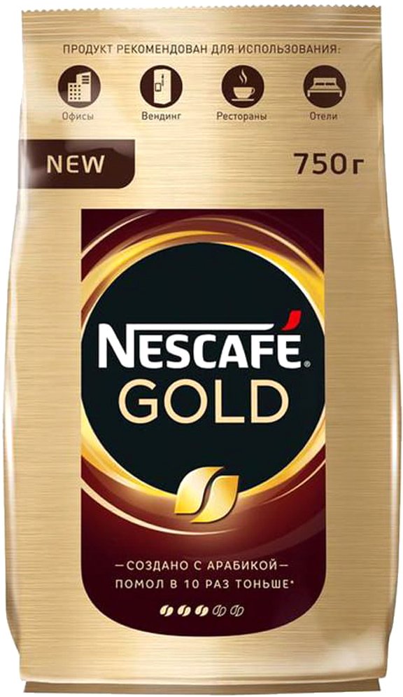 

Кофе Nescafe Gold растворимый 750 г