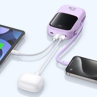 Внешний аккумулятор Baseus Qpow Pro+ 22.5W 20000mAh (фиолетовый)