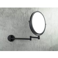 Косметическое зеркало Deante Round Nero ADR N811