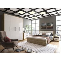 Комплект мебели для спальни Евва Престиж ПР-1.1 (дуб кантри золотой/белый)