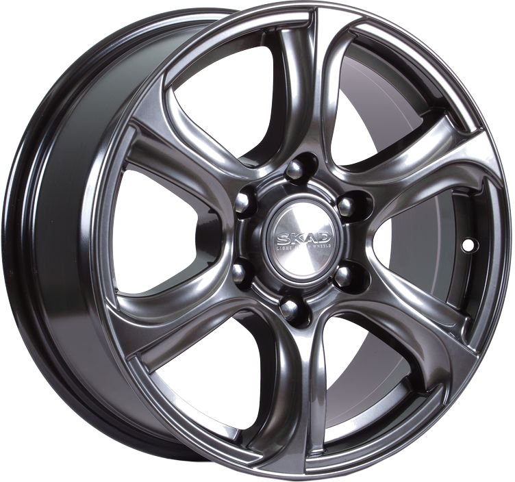 

Литые диски SKAD Скала 17x7.5" 6x139.7мм DIA 67.1мм ET 30мм Графит