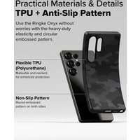 Чехол для телефона Ringke Onyx для Galaxy S25 Ultra Camo Black