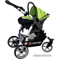 Коляска прогулочная «книга» Edrema Diverso (3 в 1)