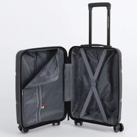 Чемодан-спиннер Francesco Molinary 341-AT309/3-19BLK (черный)