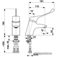 Смеситель Armatura Medico 442-885-00