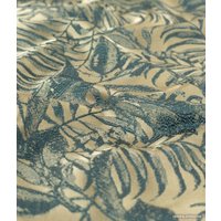 Штора Legrand Тропик 1.5x2.8 58120718 (изумрудный/золотой)