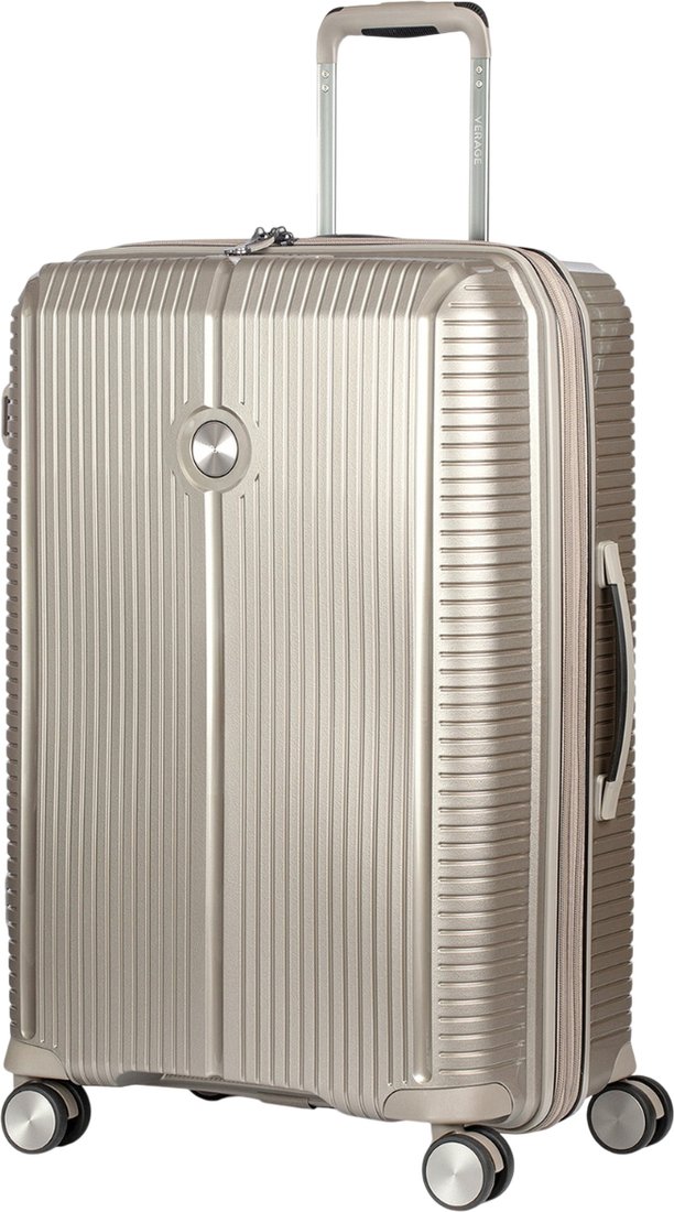 

Чемодан-спиннер Verage Rome 19006-M 67 см (хаки золотистый)