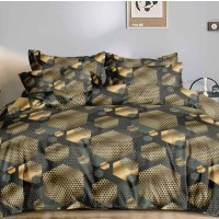 2-спальный комплект постельного белья Alleri Эко Сатин 2сп СС-455