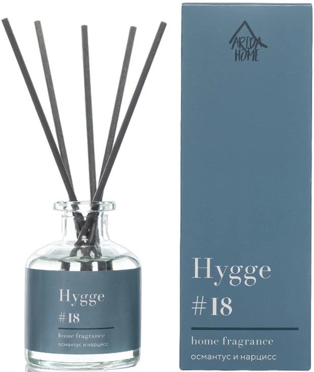 

Аромадиффузор Arida Home Hygge №18 Османтус и нарцисс (50 мл)