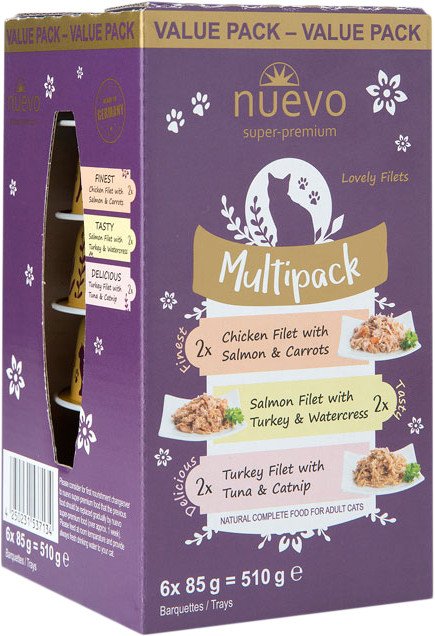 

Пресервы Nuevo LovelyFilets в паштете Multipack 6x85 г