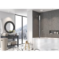 Стеклянная шторка для ванны Radaway Nes PND II 110