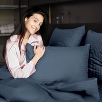 1.5-спальный комплект постельного белья Verossa Stripe Sapphire 1.5сп VRT 1588 70308 ST13 23