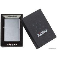 Зажигалка Zippo Brushed Chrome Vintage 230.25-000003