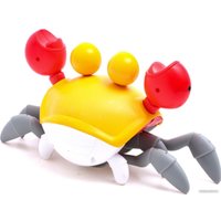 Игрушка-каталка Sima-Land Краб QC-1Y 7865412 (желтый)