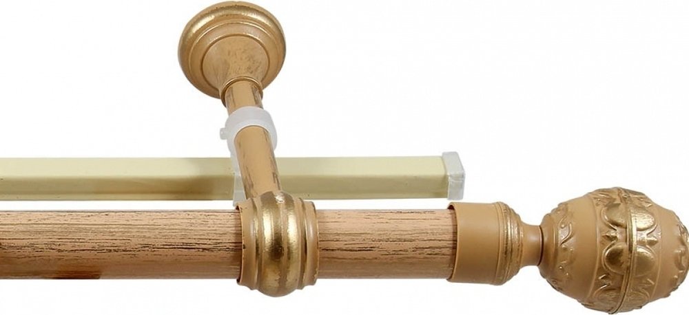 

Карниз для штор Legrand Валанс С U-шиной 58065140 (3 м, ясный дуб/патина)