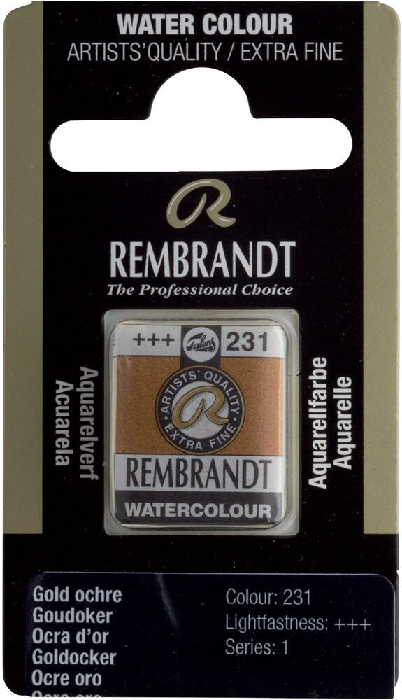 

Акварельная краска Rembrandt 231 05862311 (1.3 мл, охра золотая)