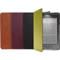 Обложка для электронной книги Amazon Kindle Lighted Leather Cover Saddle Tan