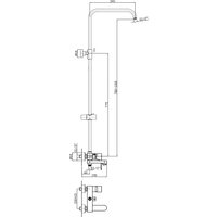 Душевая система  Lauter Aqua 21CK3172C-61