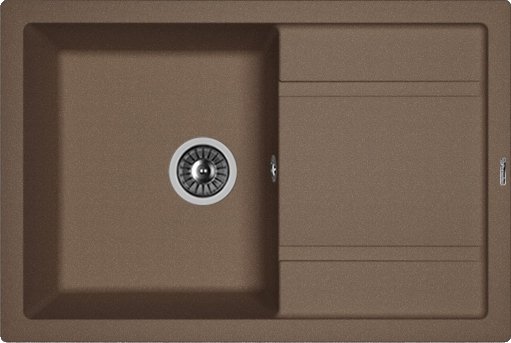 

Кухонная мойка Florentina Липси 760 (мокко)