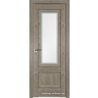 Межкомнатная дверь ProfilDoors 2.90XN L 70x200 (каштан темный/стекло нео)