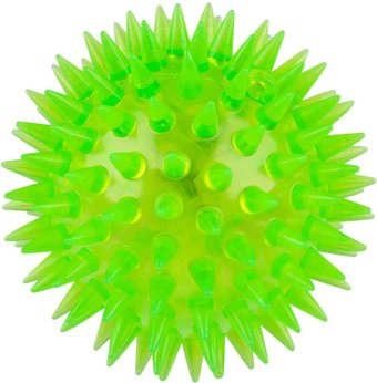 Игрушка для кошек Рыжий кот шар с подсветкой 104151