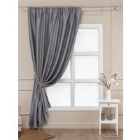 Штора Ника Зварико блэкаут 888250-04 2x2.5 м (серый)