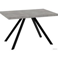 Кухонный стол TMB Loft Манчестер ЛДСП 1500x800 36 мм (бетон чикаго светло-серый)